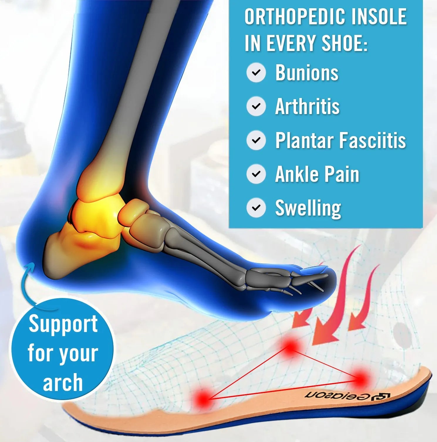 ⏰2026 New Year Sale: 50% Off🔥Men's Genuine Leather Outdoor Orthopedic Loafers