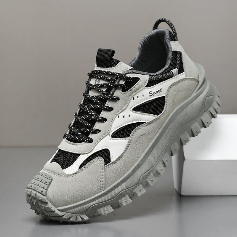 (⏰LAST DAY-70% OFF🛒)Men’s Outdoor Work Hiking Shoes – Waterproof, Shock Absorbing, Wide Toe, Smash & Puncture Resistant, Arch Support