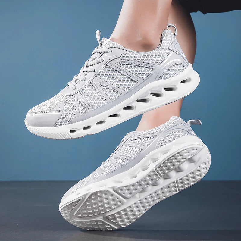 ⏰LAST DAY 60% OFF🛒 Men’s Orthopedic Knit Mesh Sneakers – Ultra-Lightweight & Breathable Walking Shoes, Wide Fit, Arch Support & Cushioned Sole for All-Day Comfort