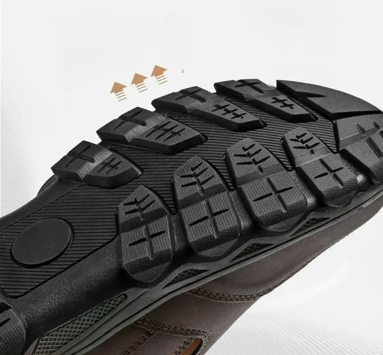 ⏰2026 New Year Sale: 50% Off🔥Men's Genuine Leather Outdoor Orthopedic Loafers