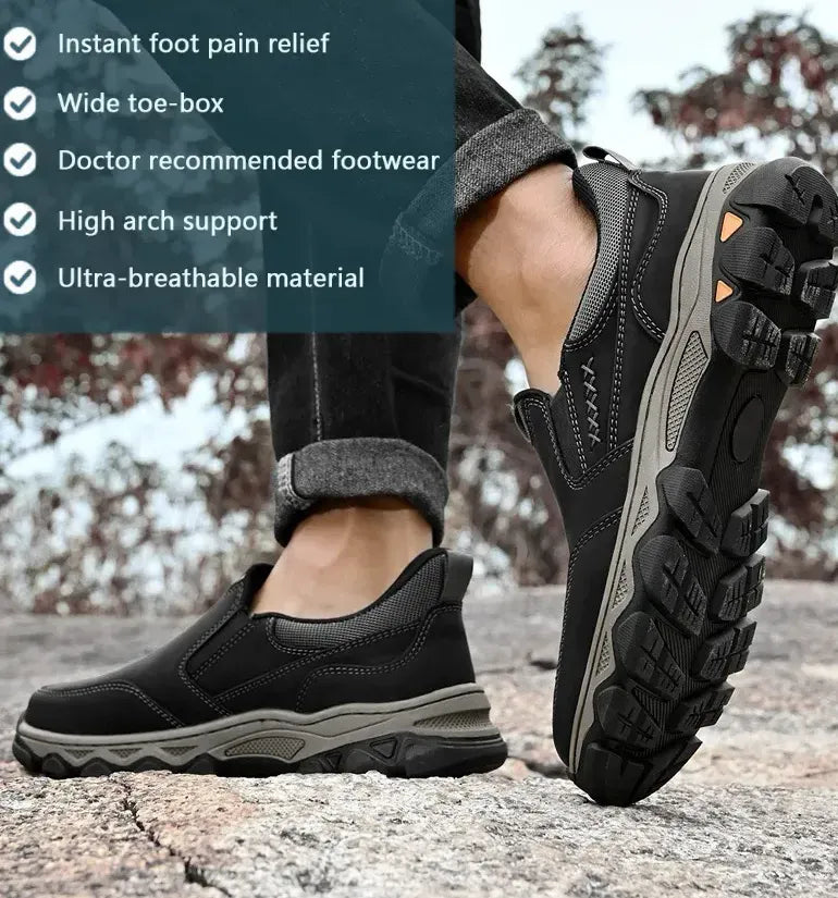 ⏰2026 New Year Sale: 50% Off🔥Men's Genuine Leather Outdoor Orthopedic Loafers